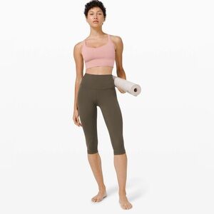 Lululemon Align High Rise Crop 17"
Dark Olive